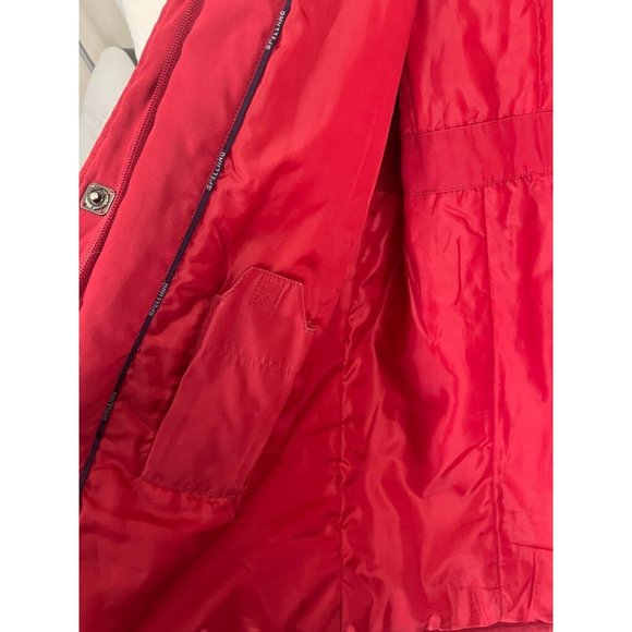 Rare Vintage Red Spelling Full Zip Winter Jacket Men's Size 42 - Picture 10 of 11